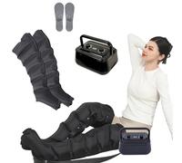 Pressoterapia a 6 cavità e drenaggio linfatico, macchina massaggiatrice elettrica a compressione d'aria, strumento per il rilassamento di tutto il corpo, vita, braccia e gambe per un massagg