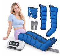 Pressoterapia & Drenaggio Linfatico, Gamba Braccia Addome, 6 Camere | 8 livelli di pressione, sessioni temporizzate e controllo silenzioso supportano una routine mirata di gamba-braccio-addome a
