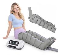 Pressoterapia e sistema di drenaggio linfatico, 6 camere, 30-240 mmHg | 8 livelli di pressione, timer 0-30 minuti e funzionamento <50 dB rendono la compressione domestica multi-area facile da