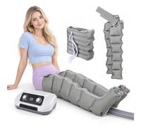 Pressoterapia e sistema di drenaggio linfatico, 6 camere, 30-240 mmHg | 8 livelli di pressione, timer 0-30 minuti e funzionamento <50 dB rendono la compressione domestica multi-area facile da