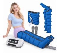 Pressoterapia e sistema di drenaggio linfatico, 6 camere, 30-240 mmHg | 8 livelli di pressione, timer 0-30 minuti e funzionamento <50 dB rendono la compressione domestica multi-area facile da