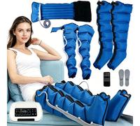 Pressoterapia Gambe Linfodrenante, Lipedema Elettrico Compressione Aria Regolabile Professionale, Circolazione Sollievo Dolore Gambe Pesanti Anticellulite Massaggio Trattamento Recupero Casao