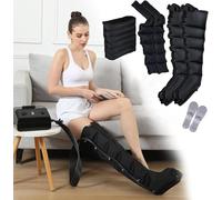 Pressoterapia Linfodrenaggio, Massaggiatore Gambe Linfodrenante, Pressoterapia a Casa, Circolazione Elettrica Per Migliorare Il Dolore Del Corpo Intero, Migliora La Circolazione Sanguigna