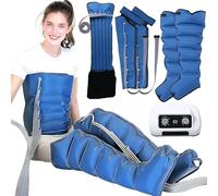 Pressoterapia Linfodrenaggio Professionale 6 Camere d'Aria Macchinario ︱ Massaggio Linfodrenante︱Pressoterapia Gambe e Braccia Addome Glutei per Casa︱ Presso Terapia Gambe Linfodrenante