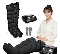 Pressoterapia Linfodrenaggio Professionale ︱Apparecchio Pressoterapia︱Massaggio Linfodrenante︱6 Camere d'Aria Macchinario ︱Pression Réglable︱Tempo Programmabile