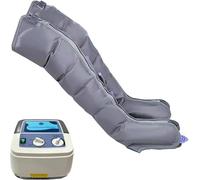 Pressoterapia Linfodrenaggio Professionale Manuale Compact︱ Pressoterapia Per Casa︱ Massaggio Linfodrenante 6 Camere Gambali Xl︱ Fascia Addome e Bracciale(Pacchetti Combinati Opzionali)