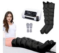 Pressoterapia Linfodrenaggio Professionale, Pressoterapia Per Casa, Apparecchio Massaggiatore Gambe 6 Camere D'aria Disattivabili, 6 Programmi Di Massaggio, Anticellulite, Drenaggio Linfatico
