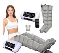 Pressoterapia Linfodrenaggio Professionale, Pressoterapia Per Casa, Apparecchio Massaggiatore Gambe 6 Camere D'aria Disattivabili, 6 Programmi Di Massaggio, Anticellulite, Drenaggio Linfatico