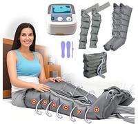 Pressoterapia Linfodrenaggio, Total Body Pressoterapia Gambe E Pancia, Elettrico Pressoterapia Massaggiatore Per Gambe Braccio Vita Con Funzione Di Cronometraggio, 6 Camere D'Aria