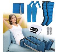 Pressoterapia Linfodrenaggio Total, Body Pressoterapia Gambe E Pancia Macchina Per Pressoterapia a Casa, 6 Camere d'Aria Linfodrenaggio Braccia Macchinario Pressoterapia Professionale