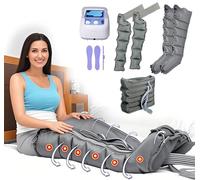 Pressoterapia Linfodrenaggio Total, Body Pressoterapia Gambe E Pancia Macchina Per Pressoterapia a Casa, 6 Camere d'Aria Linfodrenaggio Braccia Macchinario Pressoterapia Professionale