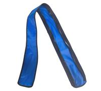 Pressoterapia Per Casa Gambe 6 Camere (Cinghia larga, 10 cm Blu) | Pressoterapia Linfodrenaggio Professionale, Apparecchio Massaggiatore Gambe Addome E Braccia, 0-30 Min, 30-240 MmHg