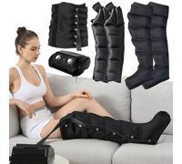 Pressoterapia per Casa Gambe Linfodrenaggio Professionale Massaggiatore Massaggiatore Compressione d'Aria 6 Camere, Pressoterapia Professionale Gambe e Braccia Addome, Rilassamento Muscolare