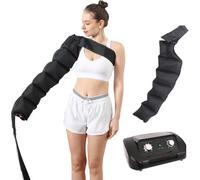 Pressoterapia per Casa per Gambe e Addome,Air Power Pressoterapia Linfodrenaggio Professionale Manuale,Massaggiatore Gambe,Linfodrenaggio Braccia Macchinario