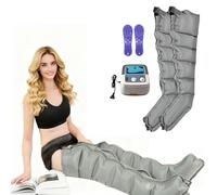 Pressoterapia per Casa Pressoterapia Linfodrenaggio Total Body, Massaggiatore Gambe a Compressione d'Aria, Massaggiatore Gambe, Aiuta Ad Alleviare Il Dolore E Il Relax del Linfedema