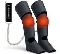 Pressoterapia per casa - Stivali da pressoterapia Gambe stanche migliora la circolazione - Massaggiatore per piedi e gambe - Macchina professionale di drenaggio linfatico - Allevia il dolore alle