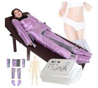 Pressoterapia per il drenaggio linfatico totale del corpo - Massaggiatore a compressione d'aria per rilassamento, disintossicazione e perdita di peso, massaggio completo a 360° per eliminare
