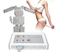 Pressoterapia Per Tutto Il Corpo Massaggio Dimagrante Drenaggio Linfatico Macchina Di Bellezza Braccio Elettrico Collo Massaggiatore Compressione Dell'aria Massaggiatore Circolatorio,Grey