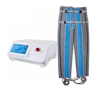 Pressoterapia Professionale Macchina per Il drenaggio linfatico Pressione dell'Aria Massaggio disintossicante Tuta Dimagrante Massaggiatore per disintossicazione delle Gambe, Elimina la Fatica e Il