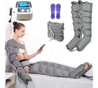 Pressoterapia Professionale︱Massaggiatore Gambe e Piedi︱ Pressoterapia Per Casa︱ 6 Cavità Electric Leg Air Compression Massager︱ Linfodrenaggio︱Pressoterapia Gambe(Set Combinati Opzionali)