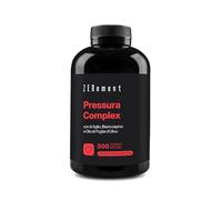 Pressura Complex, con di Aglio, Biancospino e Olio di Foglie d'Ulivo, 300 Capsule Softgel | Nessun reflusso, Inodore | 100% Ingredienti Naturali, Senza Additivi, Senza Soia | Zenement