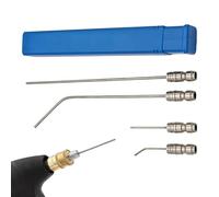 Pressure Cleaner Tips - 4 Pack Washer Nozzle Attachments, Variable Spray Patterns, Quick Connection, Heavy Duty Metal Build | Power Nozzle Set For Driveway Garden Garage Sidewalk Patio Outdoor