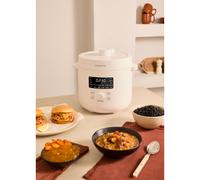 PRESSURE COOKER STUDIO - Pentola A Pressione Elettrica Multifunzionale Programmabile Bianco Panna