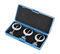 Pressure Gauge Needle Pickers Set, Stainless Steel Gauge Indicator Needle Extractor Tool with Diamond Pattern Non - Slip Handle, U - Shaped Grooves for Water Meter Dial Maintenance