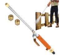 Pressure Nozzle, 46,5 x 5 cm Sprayer Head Car Washing Garden Hose Nozzle | Convenient To Use Fast Watering Sprayer Cleaning Tool, Strong Portable Washer Wand For Decks, Patios, Recinzione