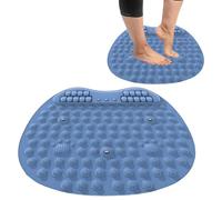 Pressure Point Foot Mat for Relaxation, Foot Stimulator Massage Pad, Large Walking Toe Plate for Relief, 19,69 x 19,69 Inches Versatile Mat for Room, Traveling