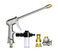Pressure Washer - Adjustable Cleaning Nozzle Sprayer | Portable Car Washer | High-Pressure Washers Kit, Brass Nozzle, Suitable for Garden Hoses, Outdoor Yard Cleaning, Car Wash for All Cars