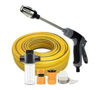 Pressure Washer, Adjustable Spray with Foam Bottle, Hand-Held Portable Water Pressure Washer for Outdoor Garden Car