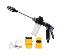 Pressure Washer - Elettroplating and ABS, 13.39x5.31in Handheld Pressure Cleaner Adjustable | High-Performance Outdoor Cleaning Tool Multifunctional, Yard Washer for Garden, Driveway, Deck, Patio