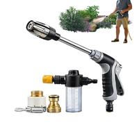 Pressure Washer Nozzle - Adjustable Spray Wand, Leak Proof Water | High Pressure Cleaning Control Spray System Tool, Multi Mode Water Stream Sprayer Attachment Car Washing Garden Irrigation Eq