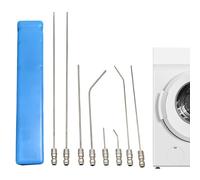Pressure Washer Nozzle Tips, Crevice Cleaning Needle Set, High Pressure Detail Cleaner Attachments, Durable Metal Spray Tips, Cleaning Tool Accessory for Gutter Drain Washing Machine Air Conditioner