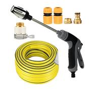 Pressure Washer - Power Washer | Adjustable Nozzle Handheld Cleaner | Small Car Wash Pressure Washers For Detailing Cars, Patios, Garden & Outdoor Surfaces With 5m Water Pipe And Connectors
