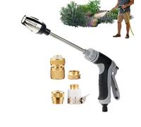 Pressure Washer Sprayer - 360 Degree Rotating Watering Nozzle, 3 Mode Portable Washer | Adjustable High Pressure Car Garden Driveway Lawn Patio Deck Window Outdoor Cleaning Tool Home Use