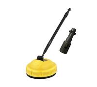Pressure Washer Surfaces Cleaner - ABS Power Washer Floor Scrubber for Efficiency, Rotary 2 System with Splash Free Shield & Quick Connect Plug for Driveways, Decks, Patios and Paths