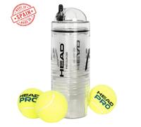 Pressurizzatore per palline da tennis e padel HEAD X3 (nessuna pompa d'aria inclusa) - Mantenere e recuperare la pressione tra le partite, marchio della testa
