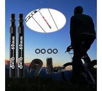 PRESTA Value Extender Valori Estensione Con Core & Adapter 2 PZ Nero 60mm