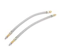 Presta valvola Aramox Presta Innertube 300 mm, 2 pezzi Prolunga stelo valvola pneumatici 300 mm / 11,8 pollici 334000 per camion Camper Rimorchio Veicoli pesanti