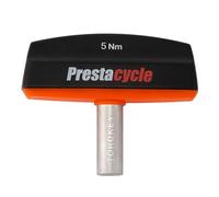 Prestacycle Pro TorqKeys 5Nm T-Handle Torque Limiting Tool - Torque Wrench Bit with Ergonomic Low-Profile Grip, Magnetic 1/4" Hex Bit Retention, Durable Zinc Shaft