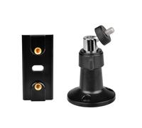 Prestantious Staffa di montaggio compatibile con Ring Spotlight Cam Plus/Pro, staffa di montaggio regolabile Staffa a soffitto per fotocamera Migliore angolo di visione, confezione da 1, nero