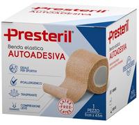 Presteril Benda Elastica Autoadesiva 5cm x 4,5m color Pelle