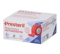 Presteril Benda Elastica Autoadesiva 2,5cm x 4,5m colore Rosso