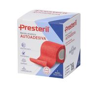 Presteril Benda Elastica Autoadesiva 7,5cm x 4,5m colore Rosso