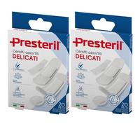 PRESTERIL Cerotti delicati assortiti 4 f.ti 2x20 pz Cerotto