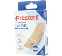 presteril Cerotto sili-soft skin 7,2x2 cm 12 pezzi
