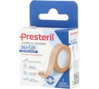 presteril Cerotto sili-soft skin in rocchetto 1,25 cm x 3 m