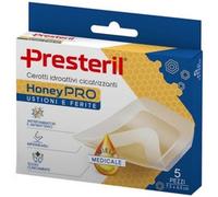 Presteril HoneyPRO - Cerotti Idroattivi Cicatrizzanti 7.5 x 4.5 cm 5 Pezzi